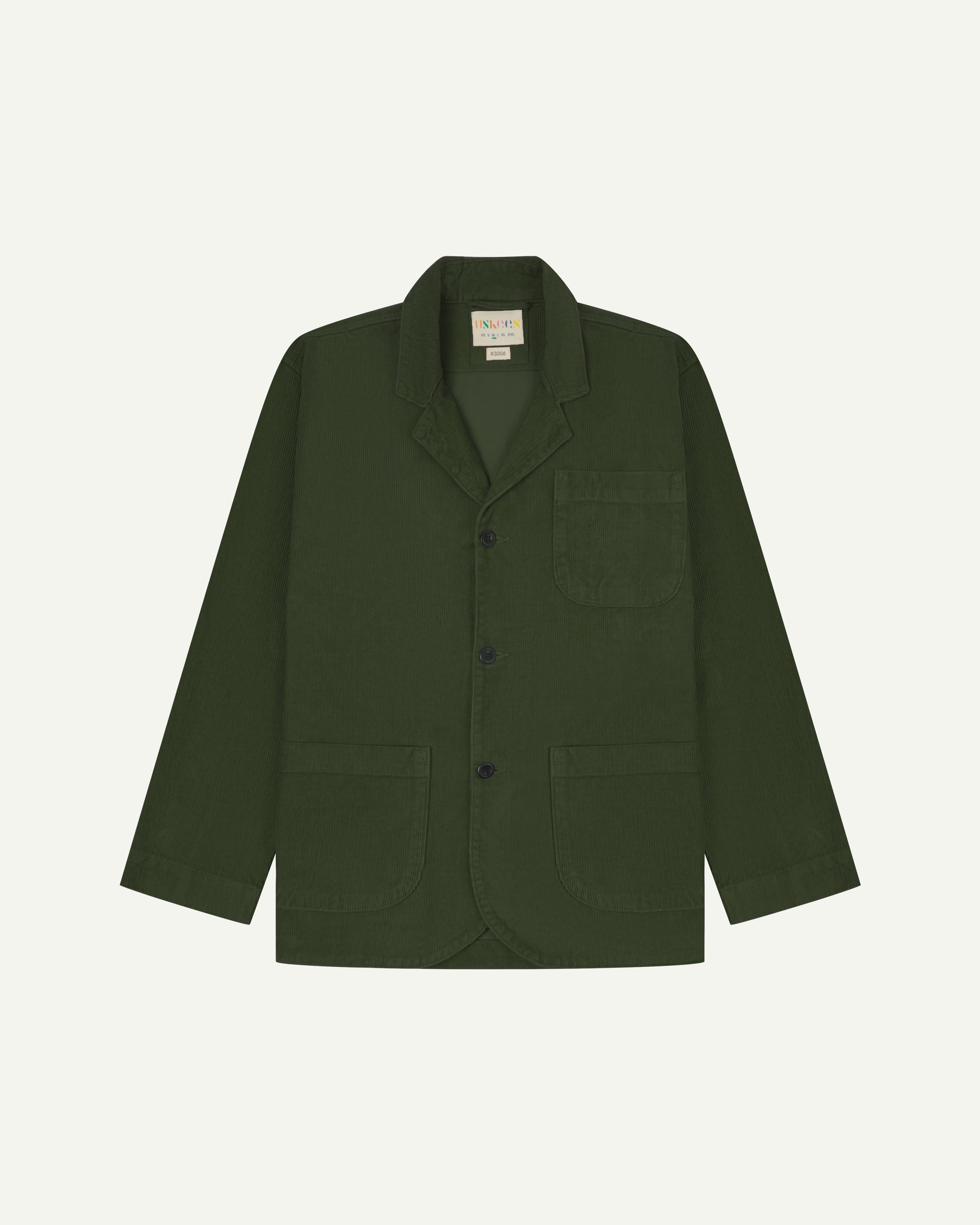 Uskees #3006 corduroy blazer - coriander | new colours