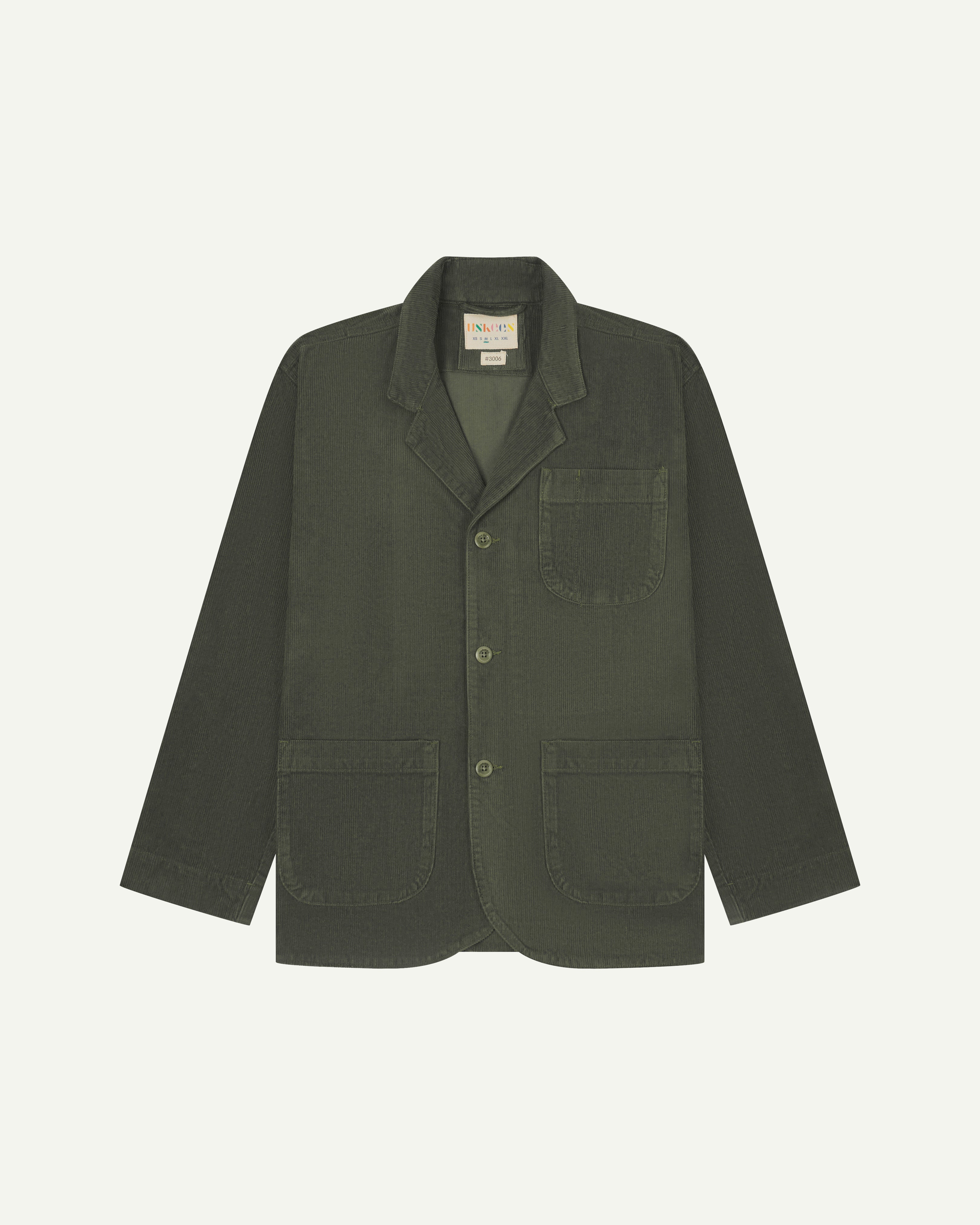 Green hotsell corduroy blazer