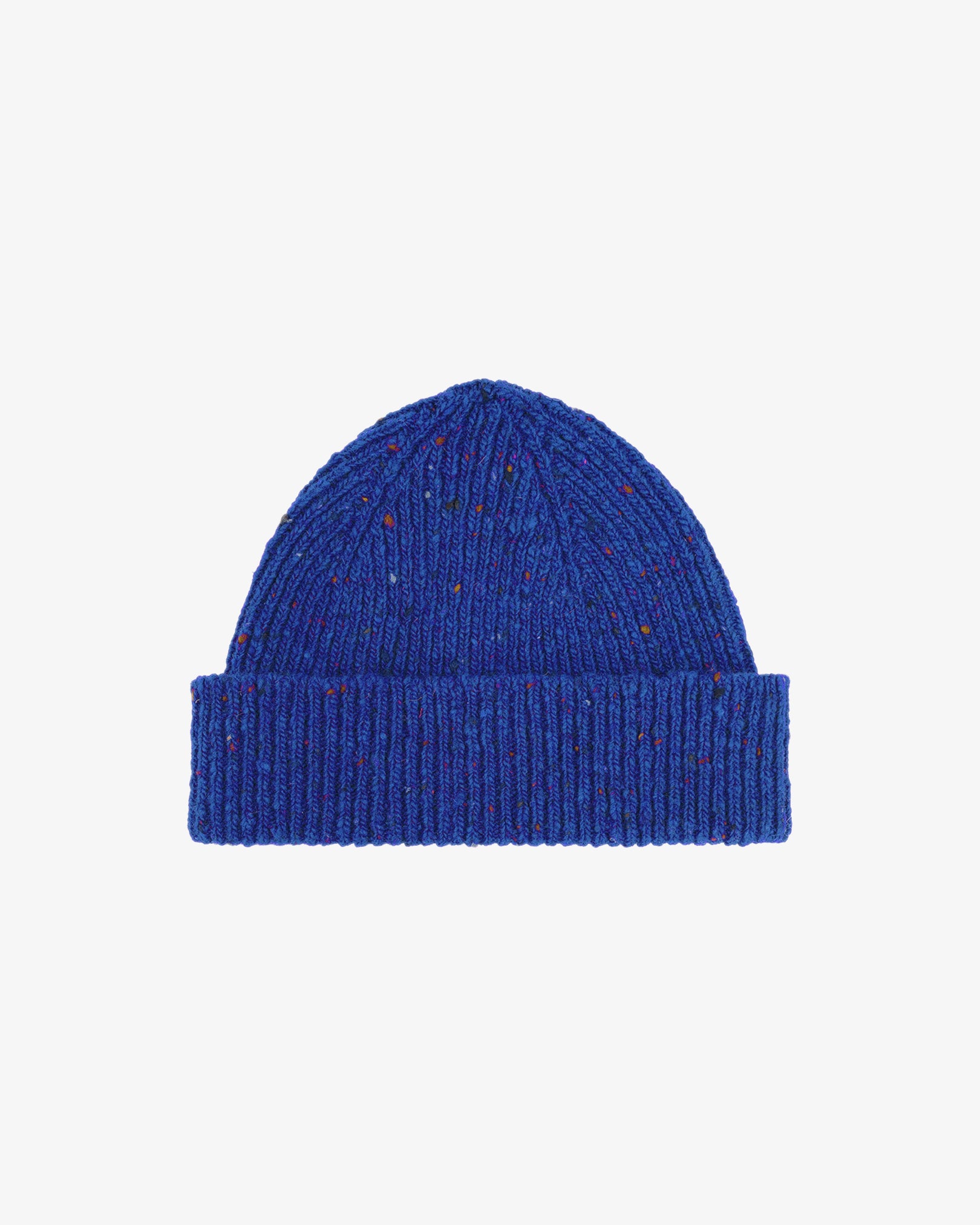 Uskees 4003 ultra blue | speckled donegal wool hat