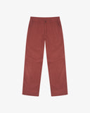 Uskees chestnut brown corduroy pants on a white background