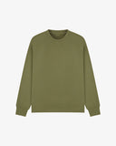 Uskees Herb Green sweatshirt for men on a white background