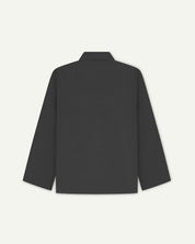 #3001 buttoned overshirt - discontinued charcoal