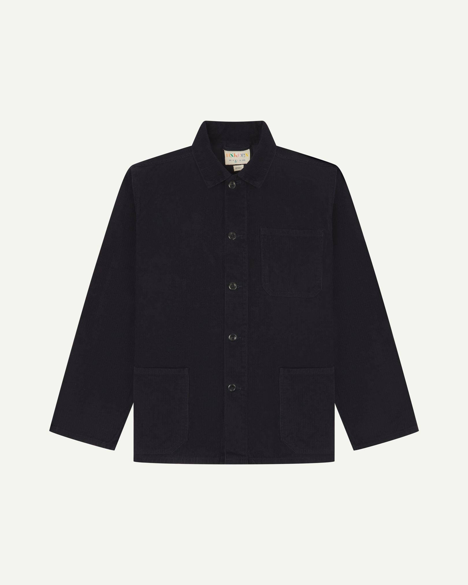 3001 seaweed - buttoned cord overshirt | uskees