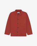The #3001 Buttoned Overshirt - terrakotta