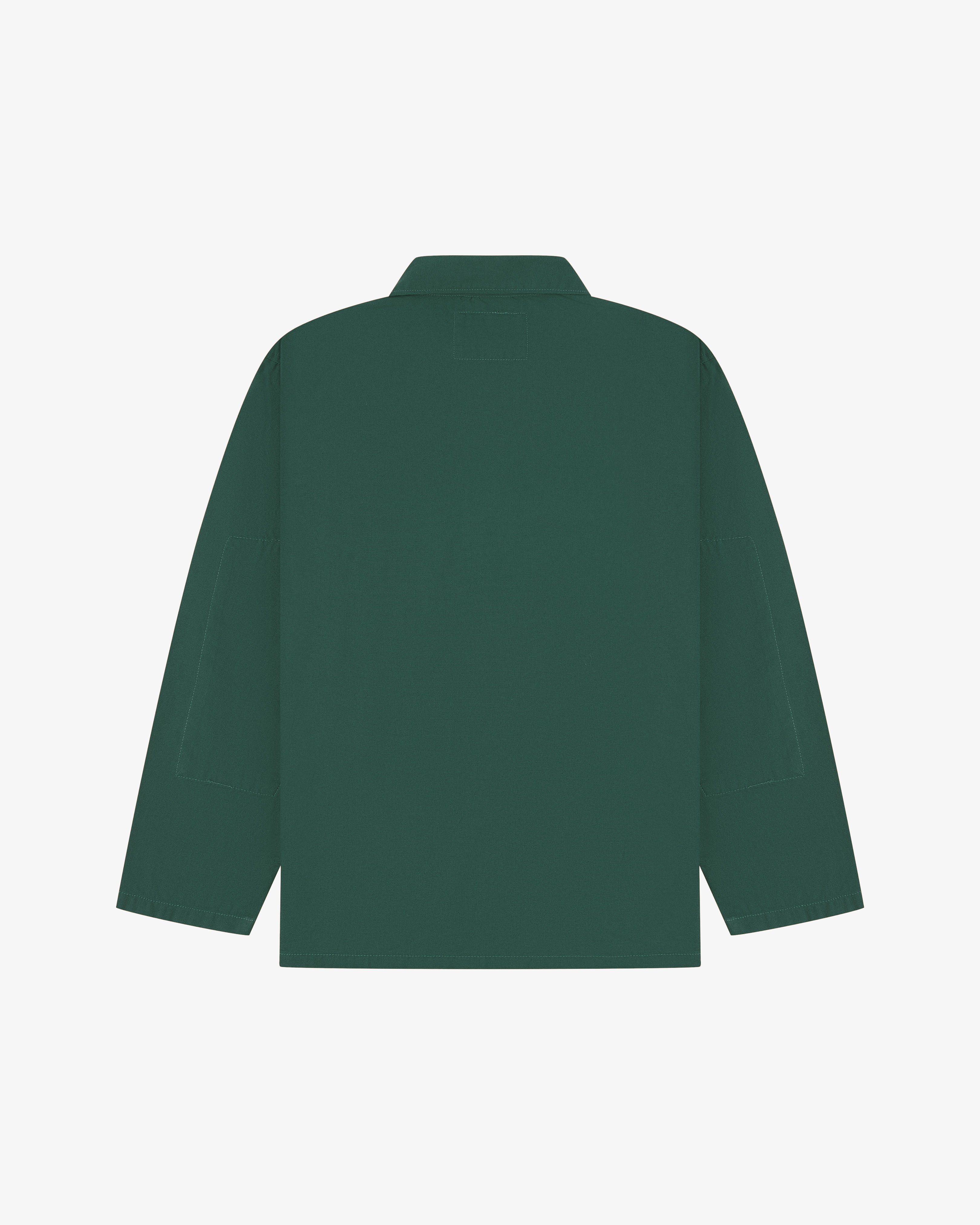 3001 Buttoned overshirt - green