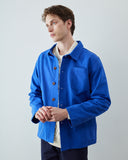 3001 Surchemise boutonnée - Ultra Bleu