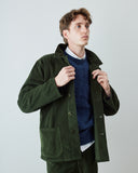 3001 Cord overshirt - vine green