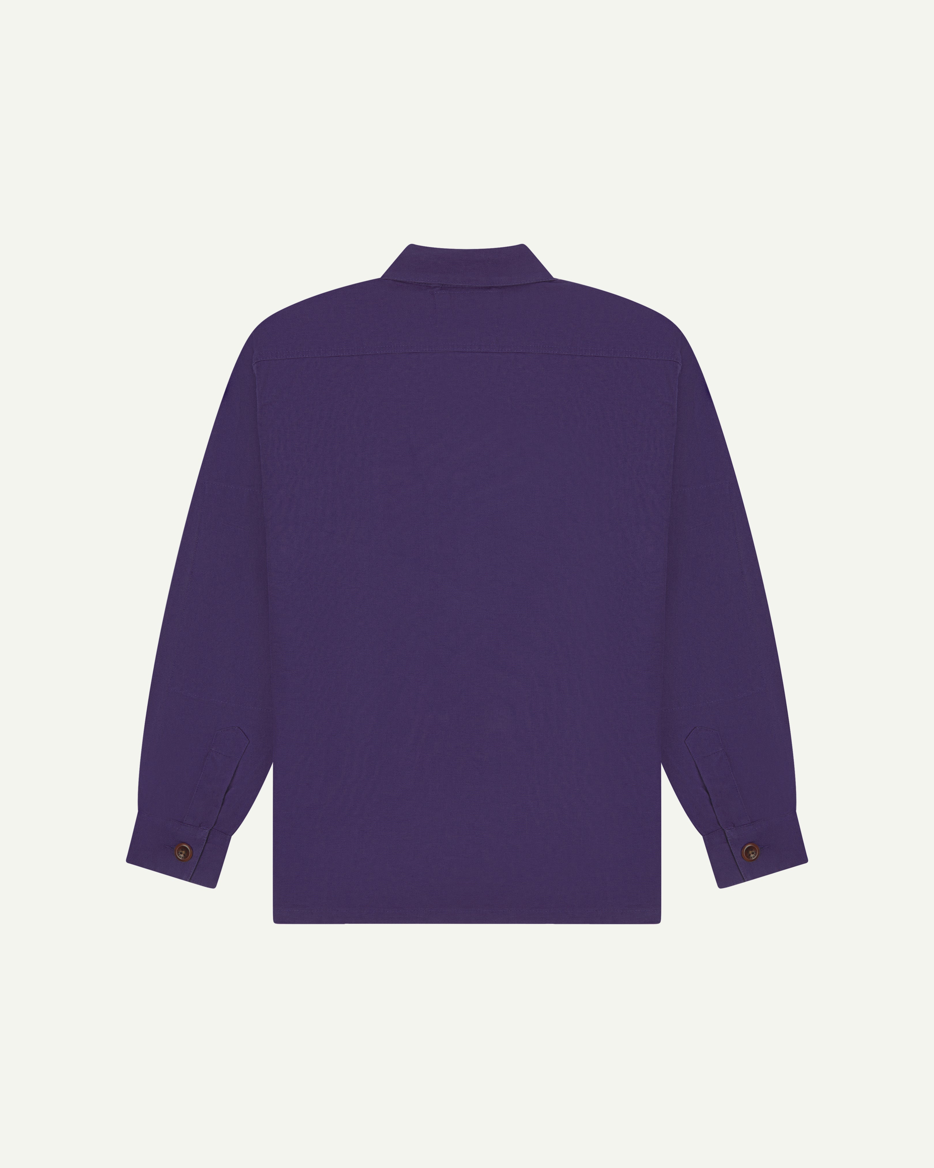 La chemise de travail boutonnée #3003 Violet