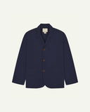 Blazer aus Bio-Baumwolle in Marine Blau #3006