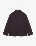 3047 Docklands blazer - dark plum