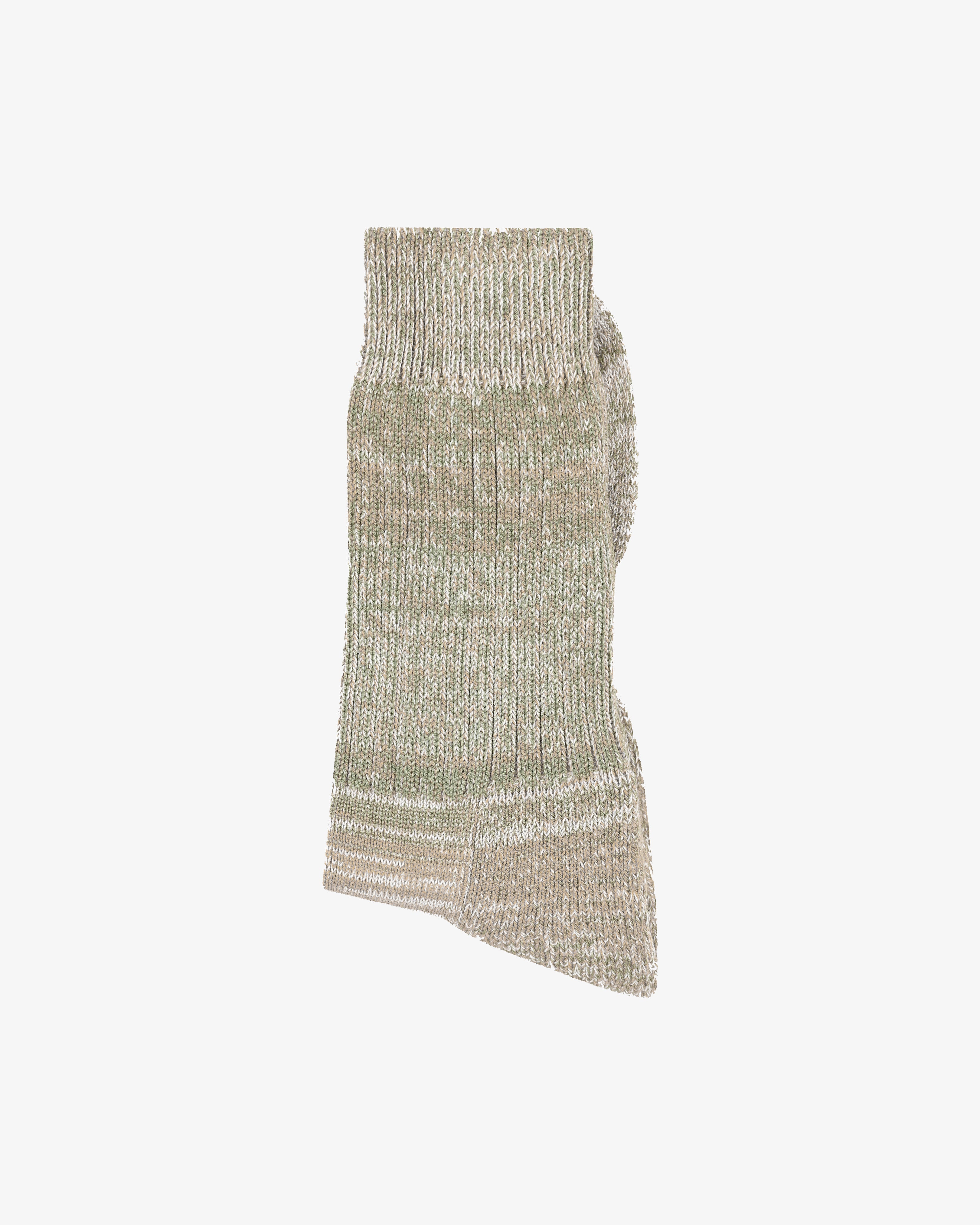 4006 Colour Fuzz Socks - highland sand