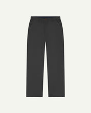 Front flat shot of uskees #5005 men's trousers in dark grey