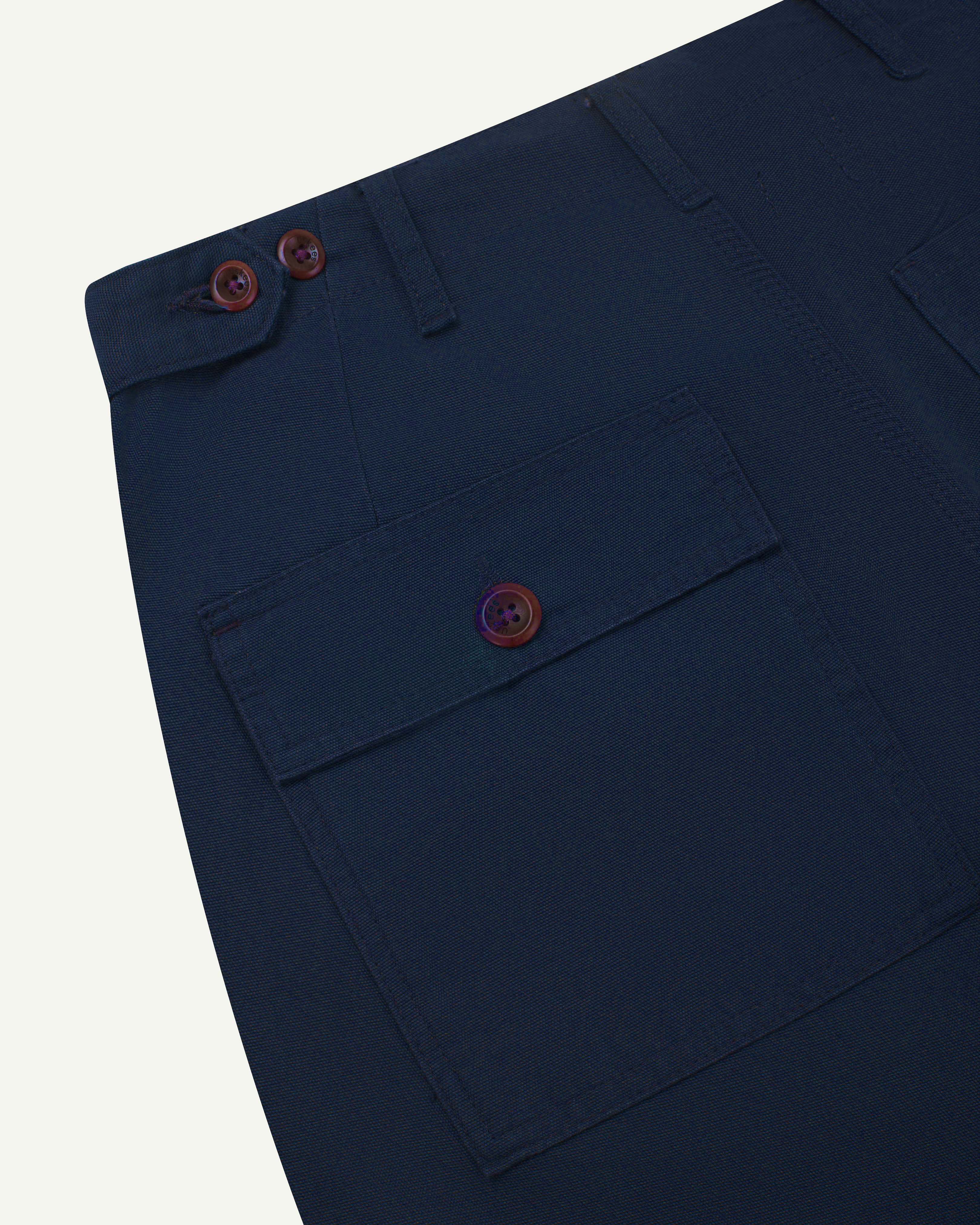 #5005 cotton workwear pants - navy