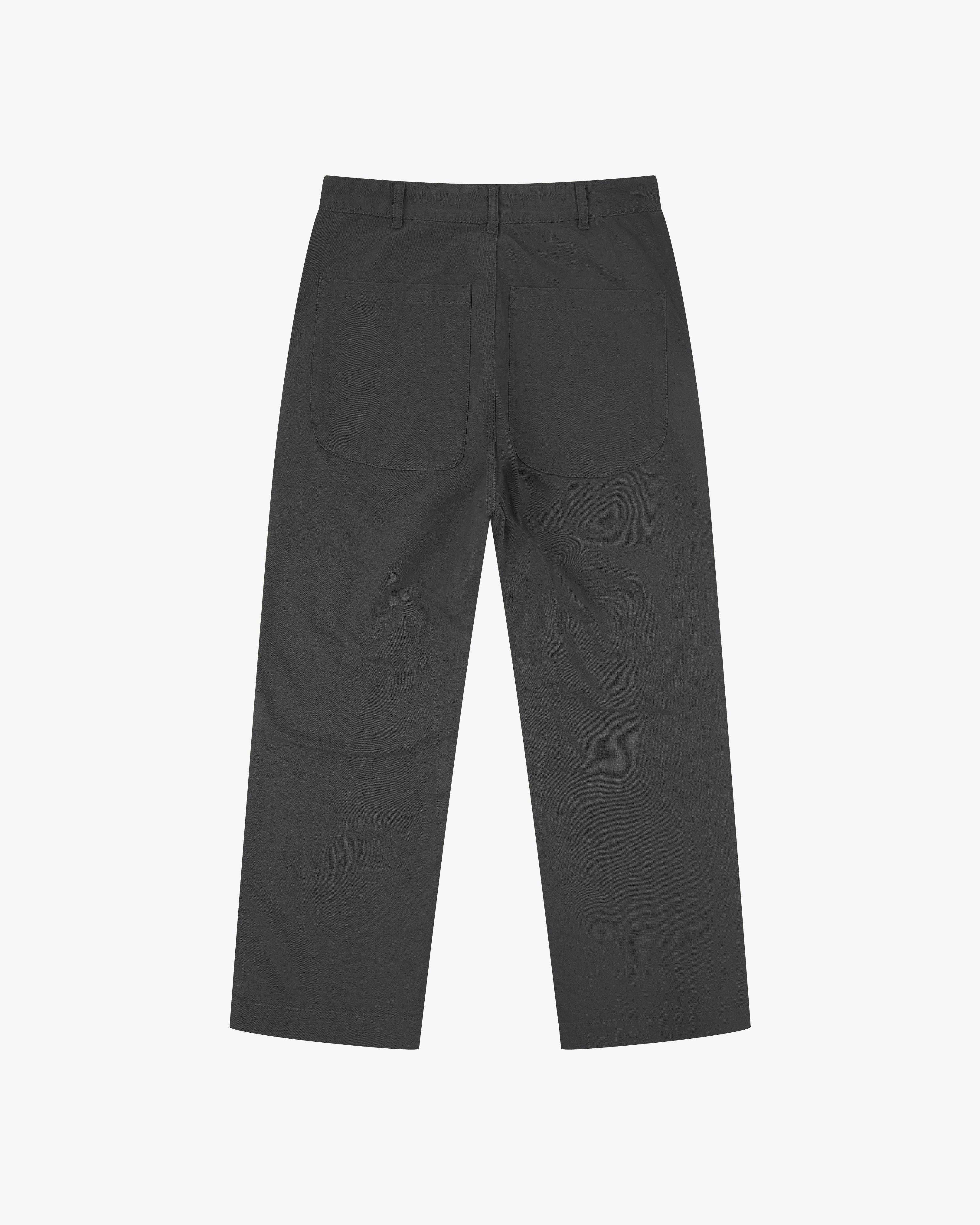 #5016 twill commuter pants - charcoal