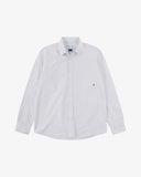 ! 6013 Chemise Oxford à manches longues - blanche