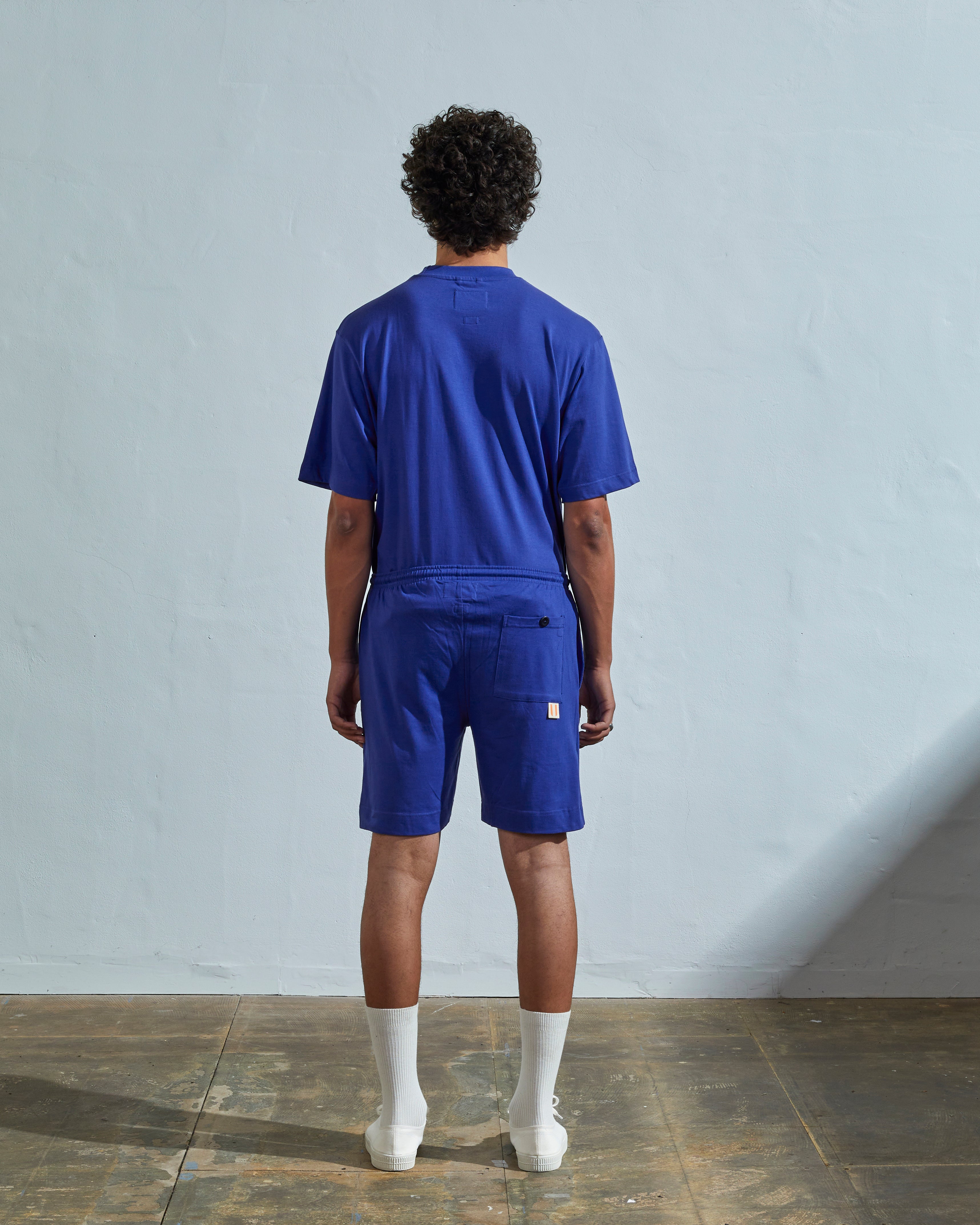 #7007 drawstring shorts - ultra blue