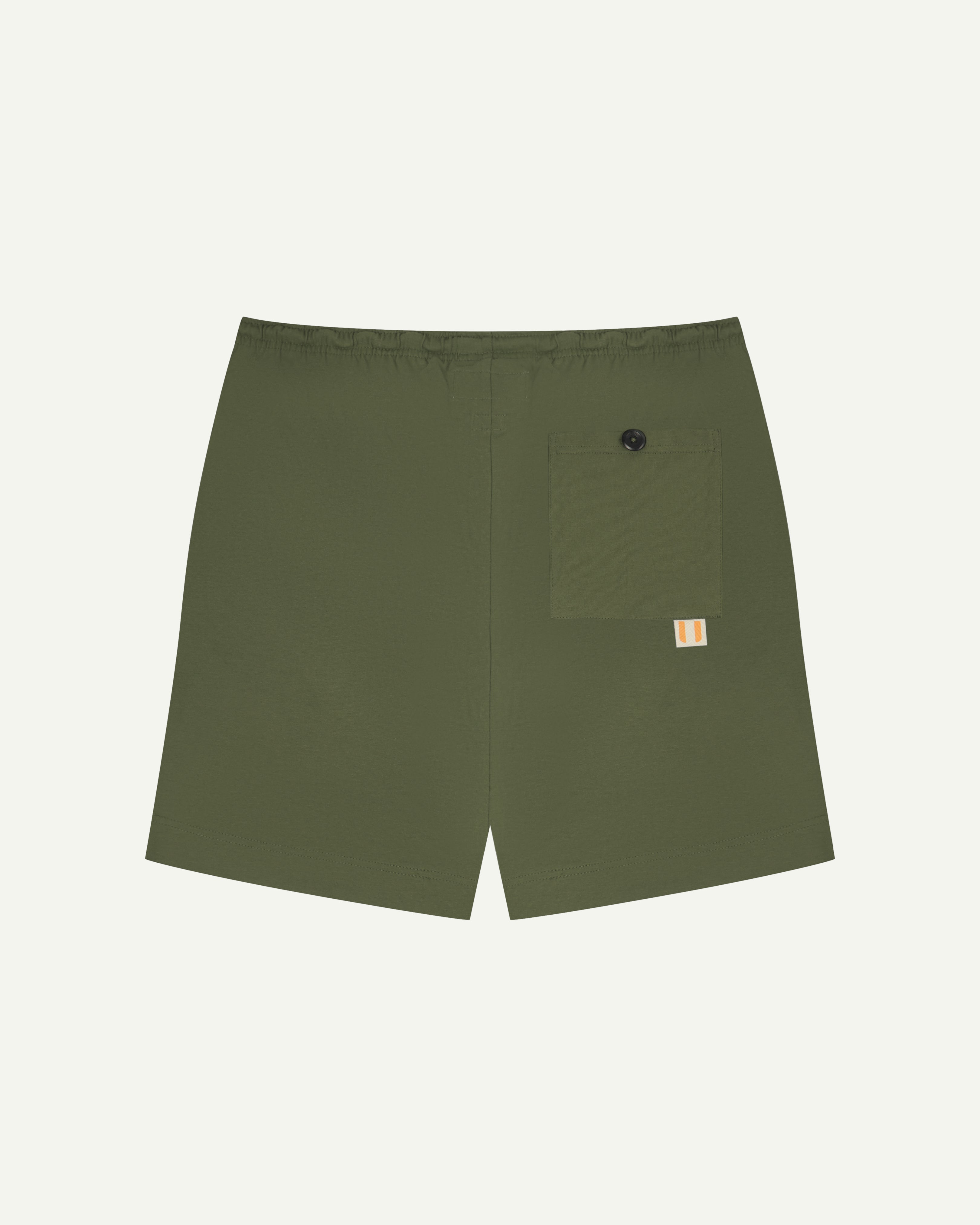 7007 Army Green Men's Drawstring Shorts