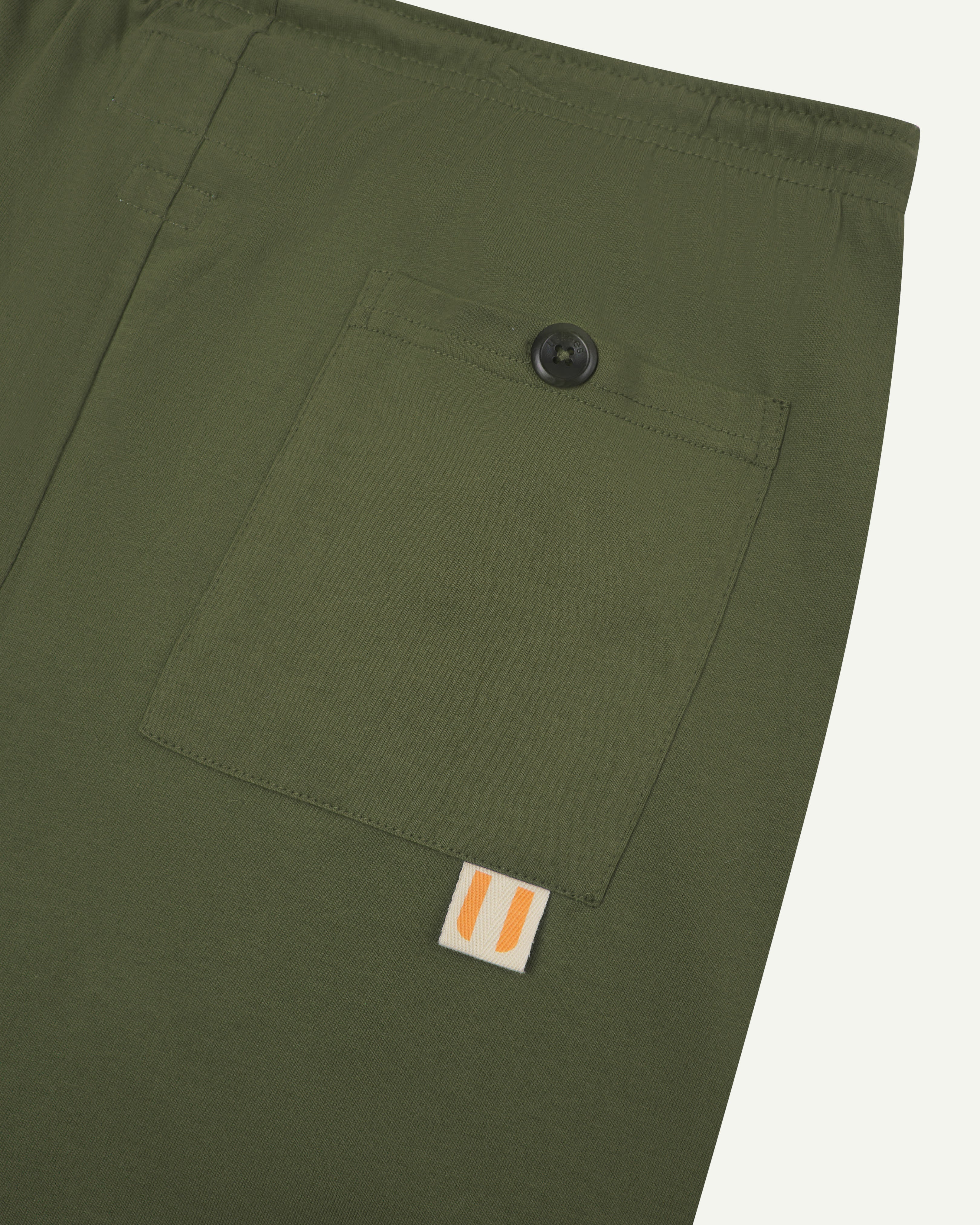 #7007 Army Green Men’s Drawstring Shorts | USKEES