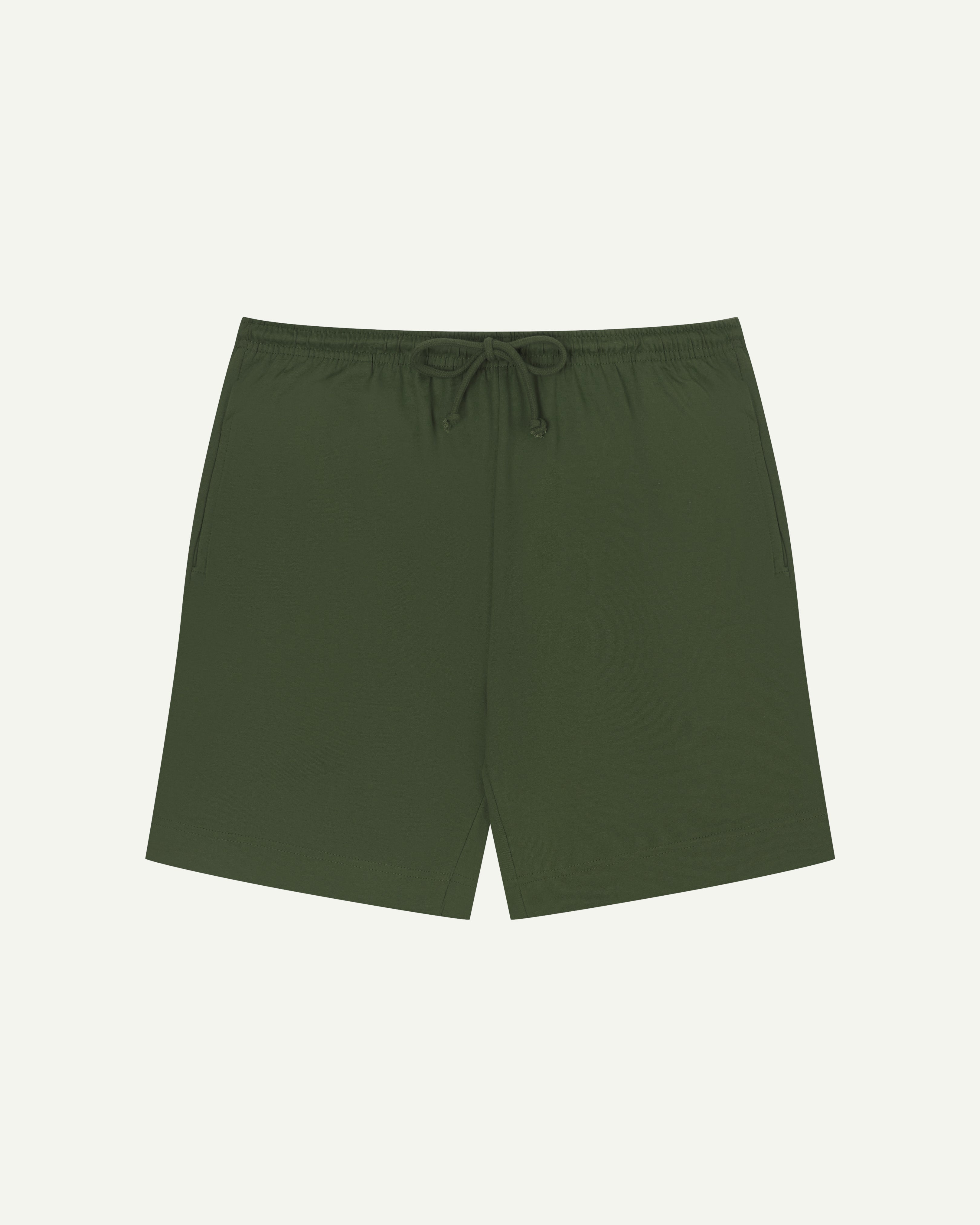 7007 Army Green Men's Drawstring Shorts