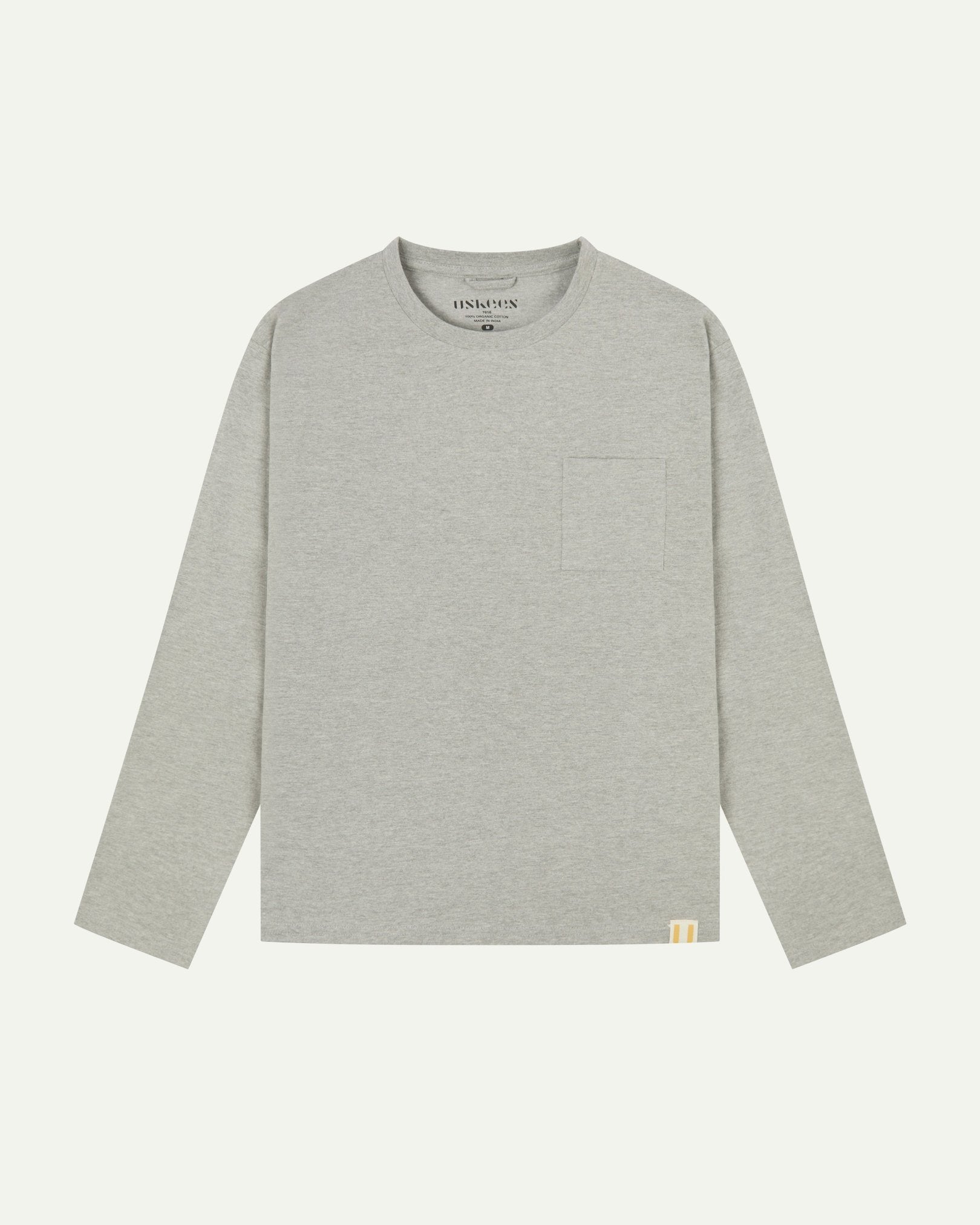 Uskees #7010 faded black - long sleeve t-shirt | basics