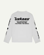 #7010 long sleeve power tools t-shirt - white