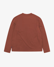 7010 Long sleeve t-shirt - chestnut