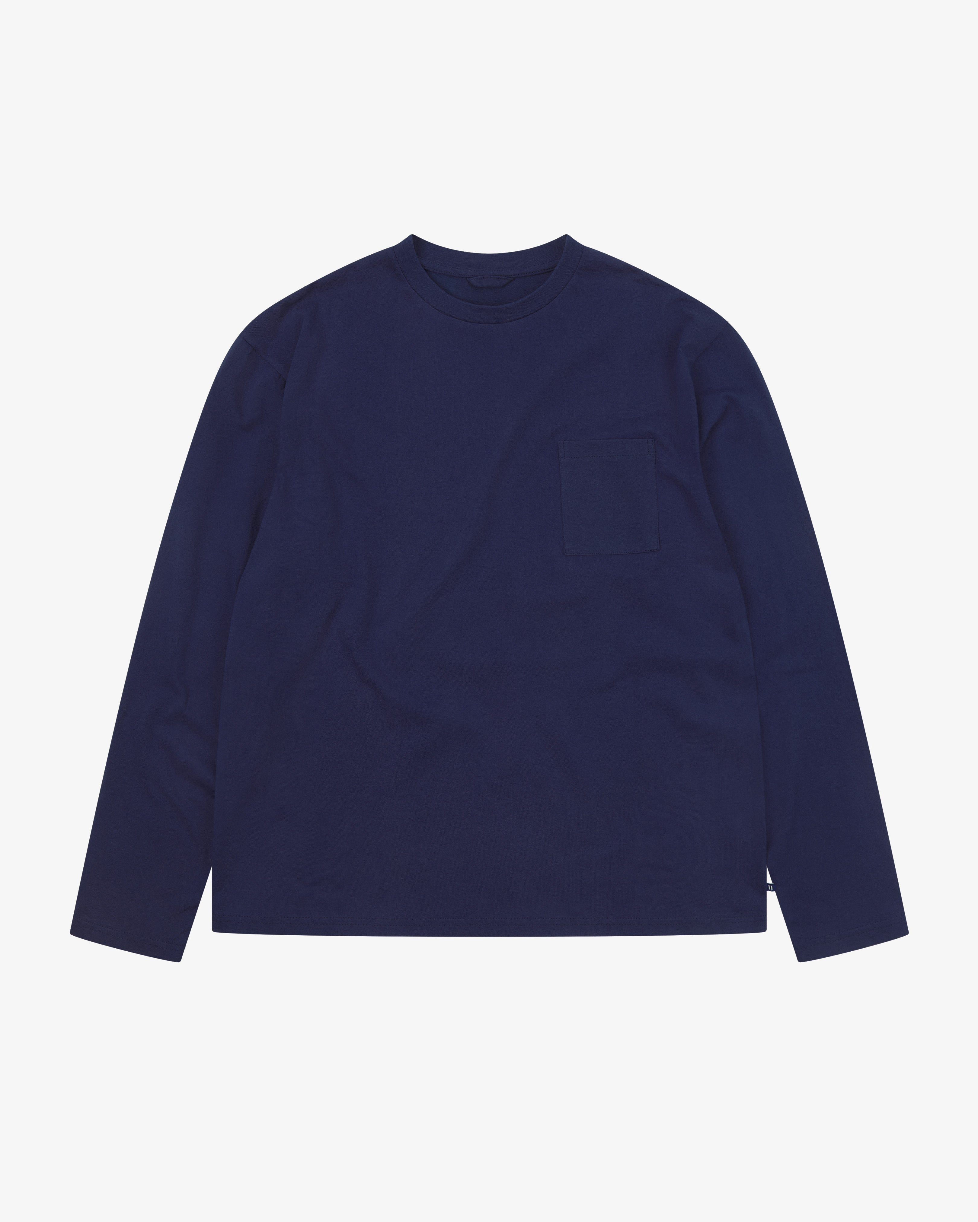 7010 Long sleeve t-shirt - deep indigo
