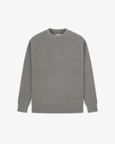 7013 Crew knit jumper - dark grey