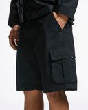 5023 Ripstop-Cargoshorts - schwarz