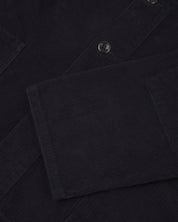 3001 Buttoned cord overshirt - discontinued branding - midnight blue