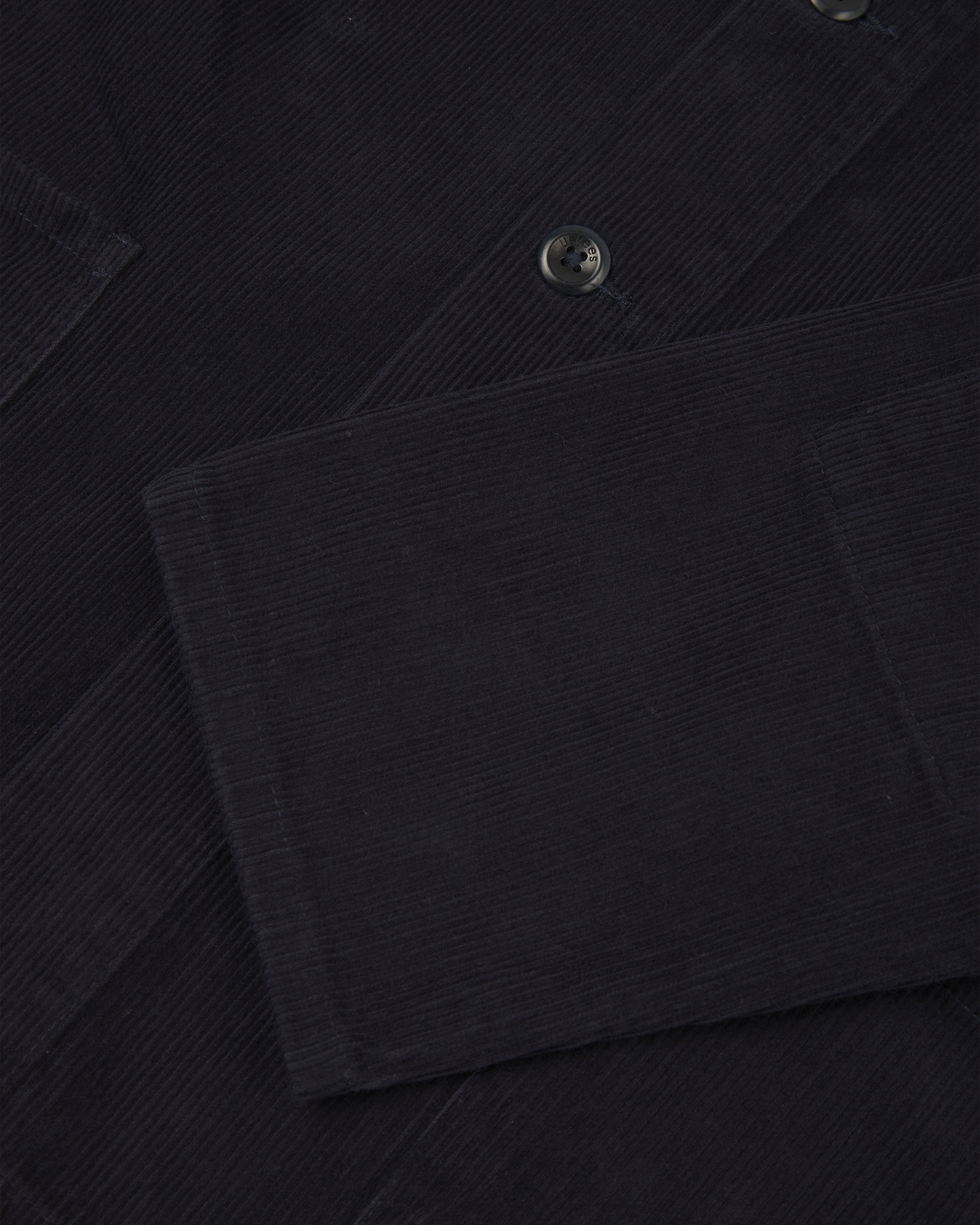 3001 Buttoned cord overshirt - discontinued branding - midnight blue