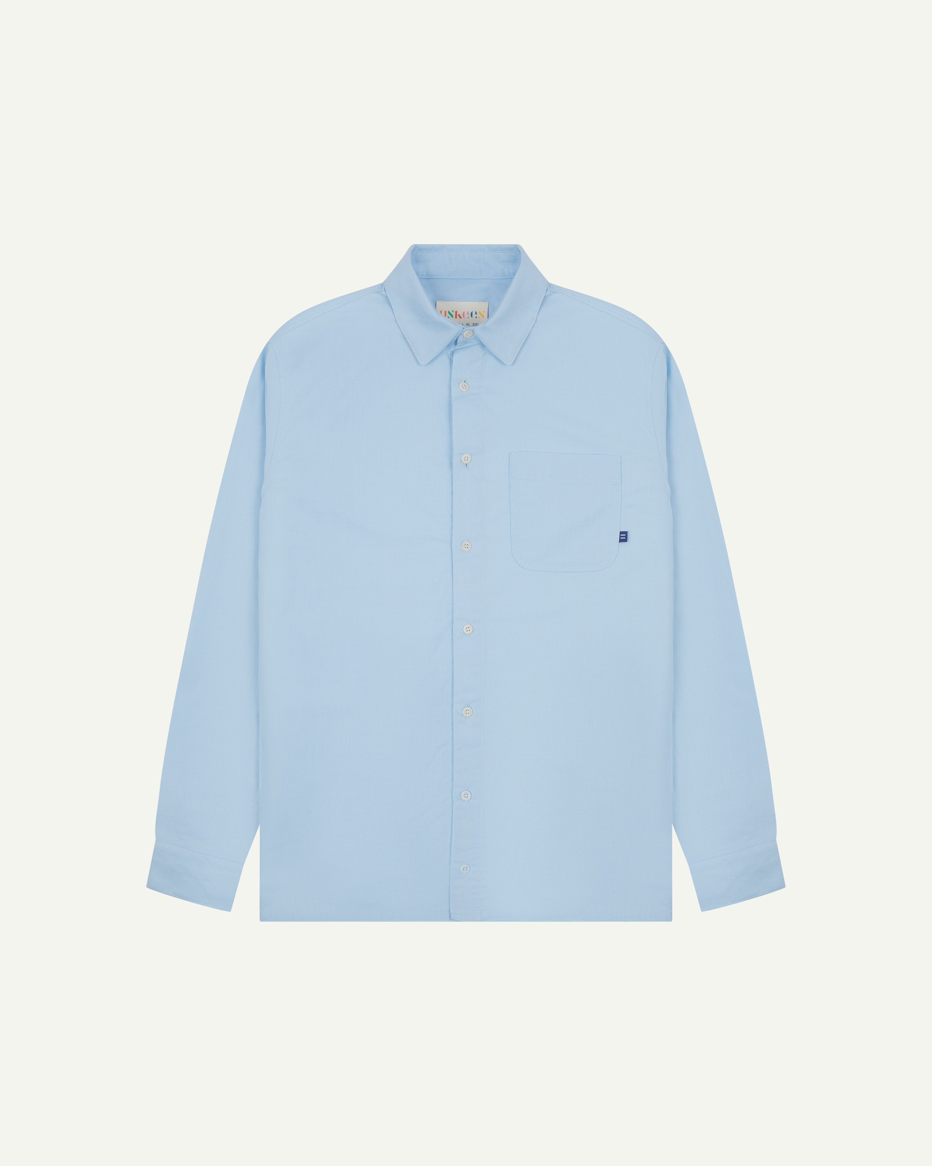 #6006 oxford shirt - sky blue