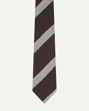 #4014 repp tie - dark plum