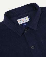 3001 Cord buttoned overshirt - deep indigo