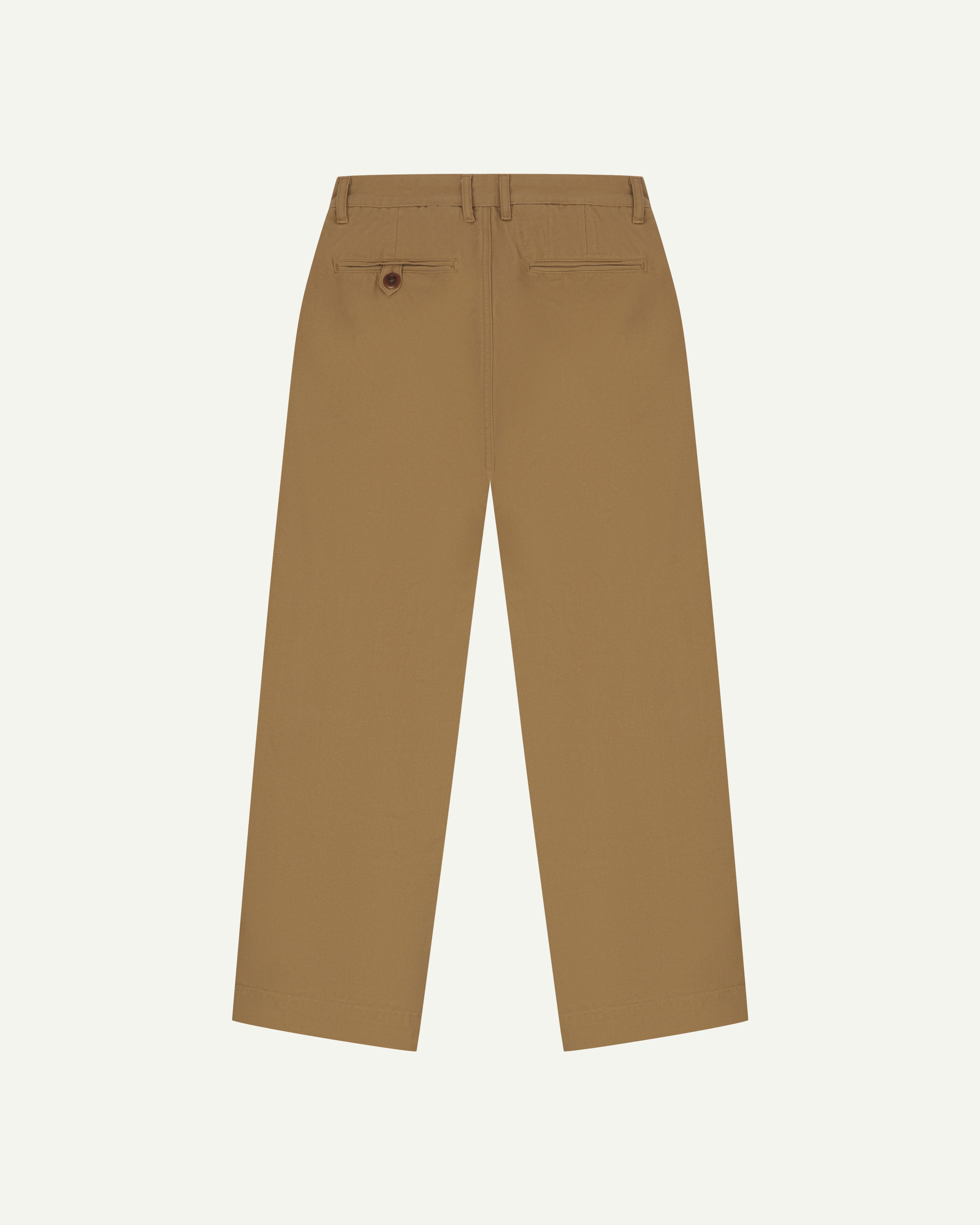 Khaki pants best sale with back pockets