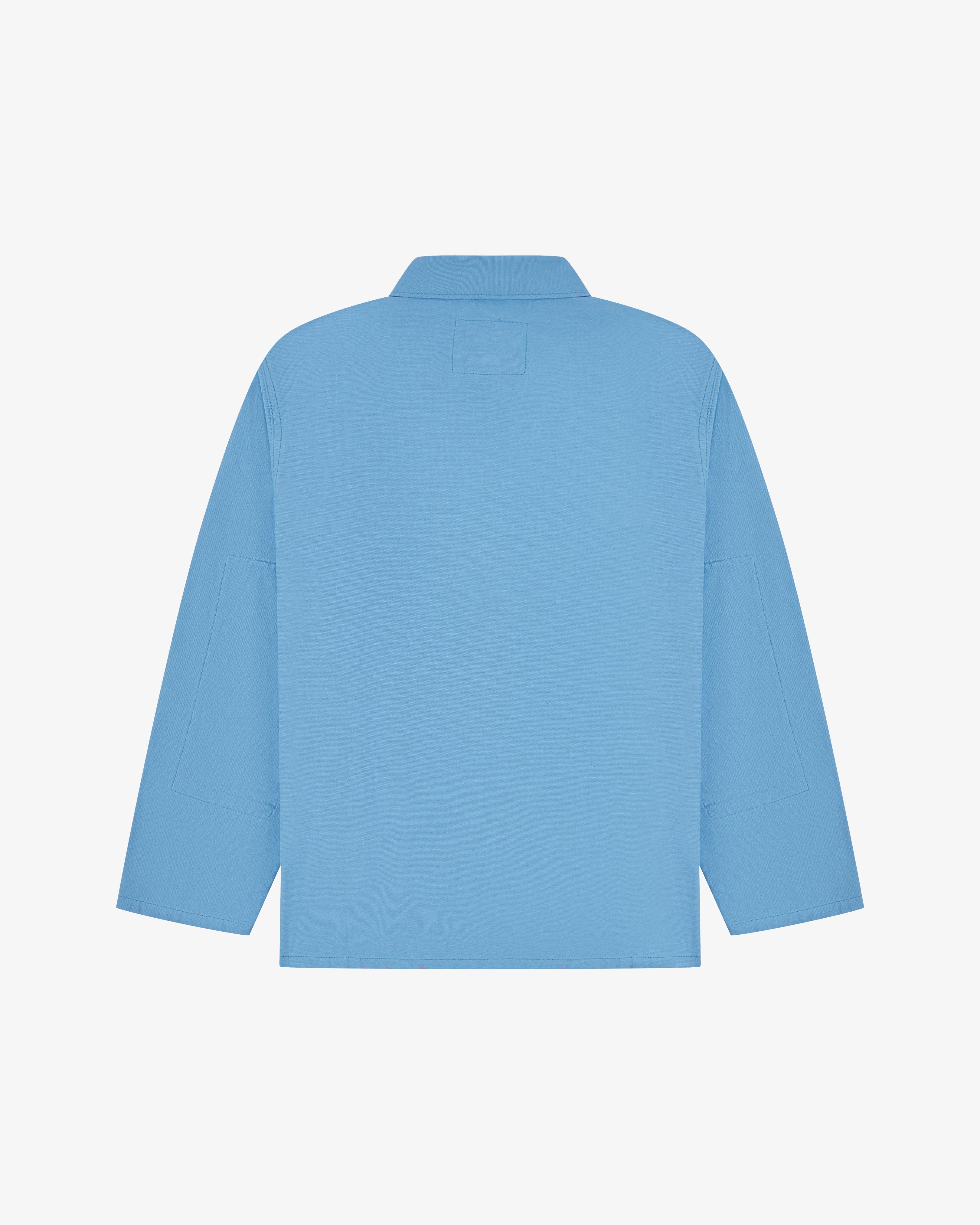 3001 Buttoned overshirt - powder blue