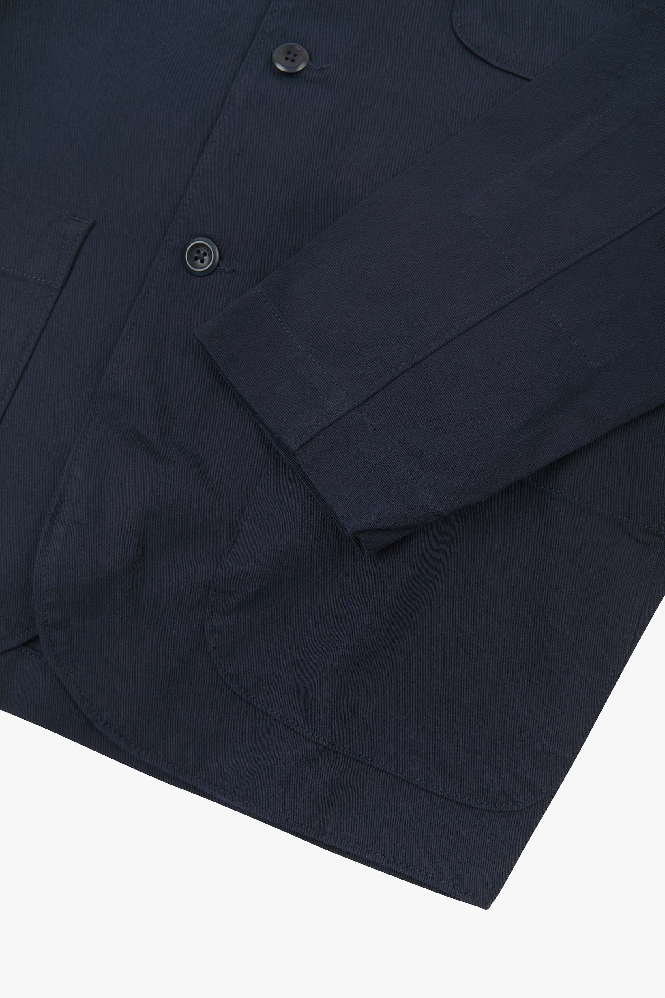 #3006 twill blazer - midnight blue