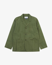 #3006 twill blazer - coriander