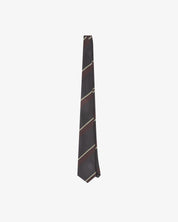 4014 Repp Tie - charcoal