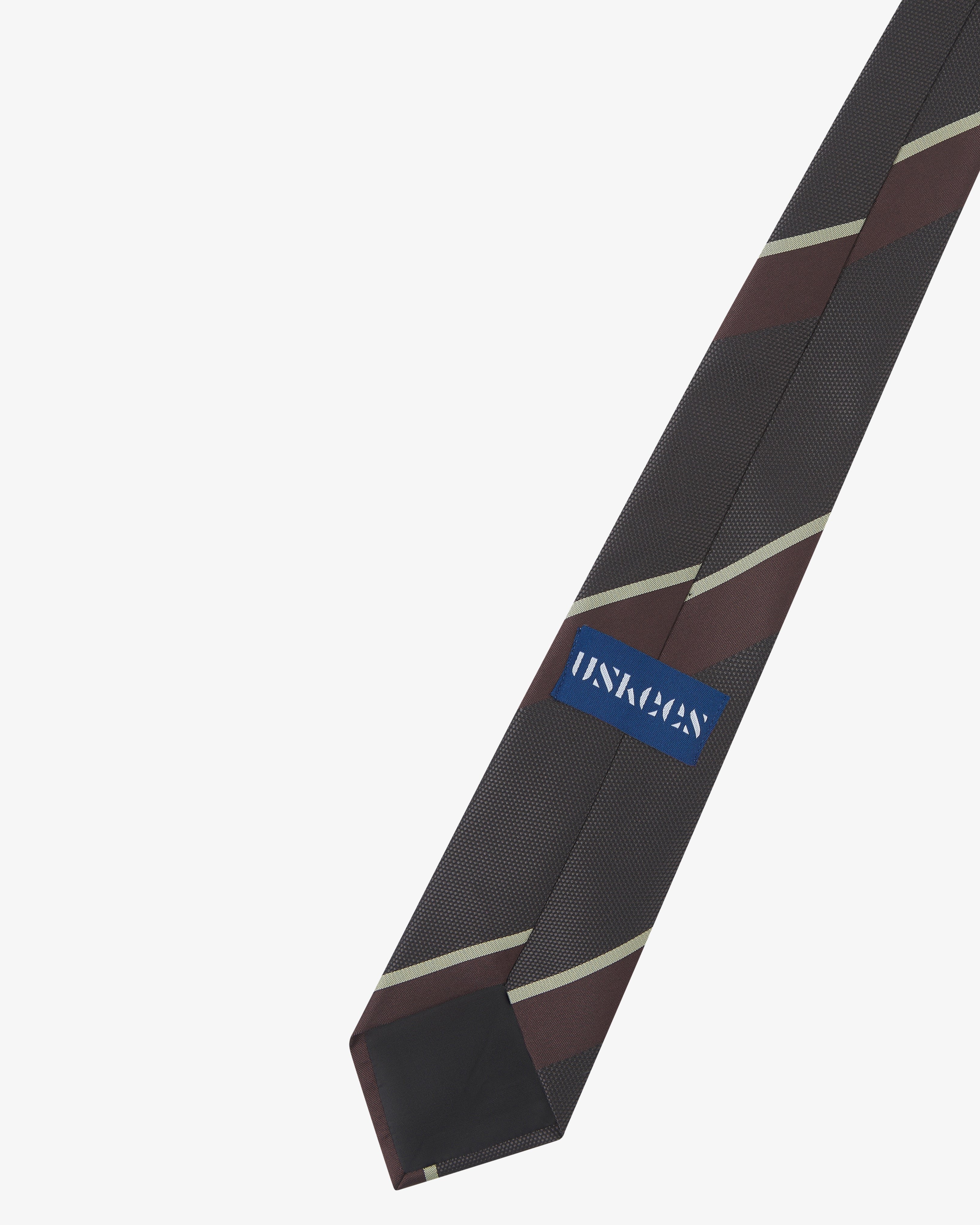 4014 Repp Tie - charcoal