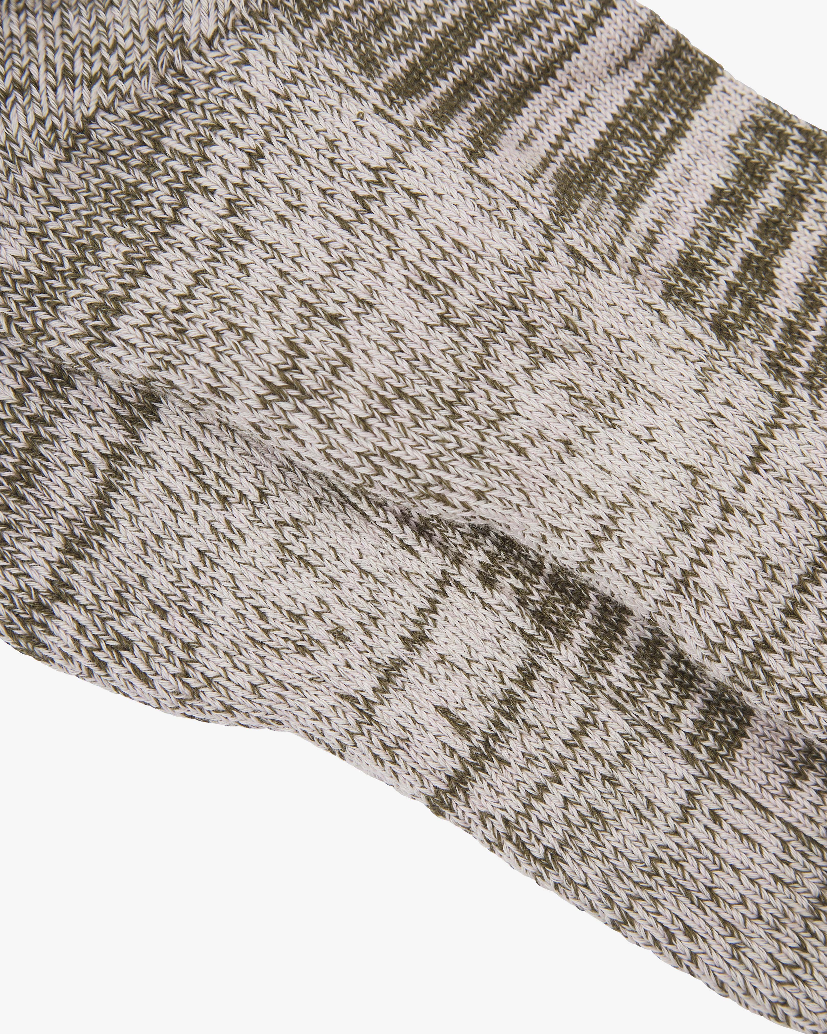 4006 Colour Fuzz Socks - willow green