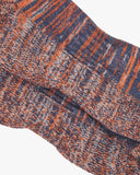 4006 Colour Fuzz Socks - volcanic orange