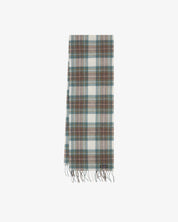 4013 Tartan Lambswool Scarf - green
