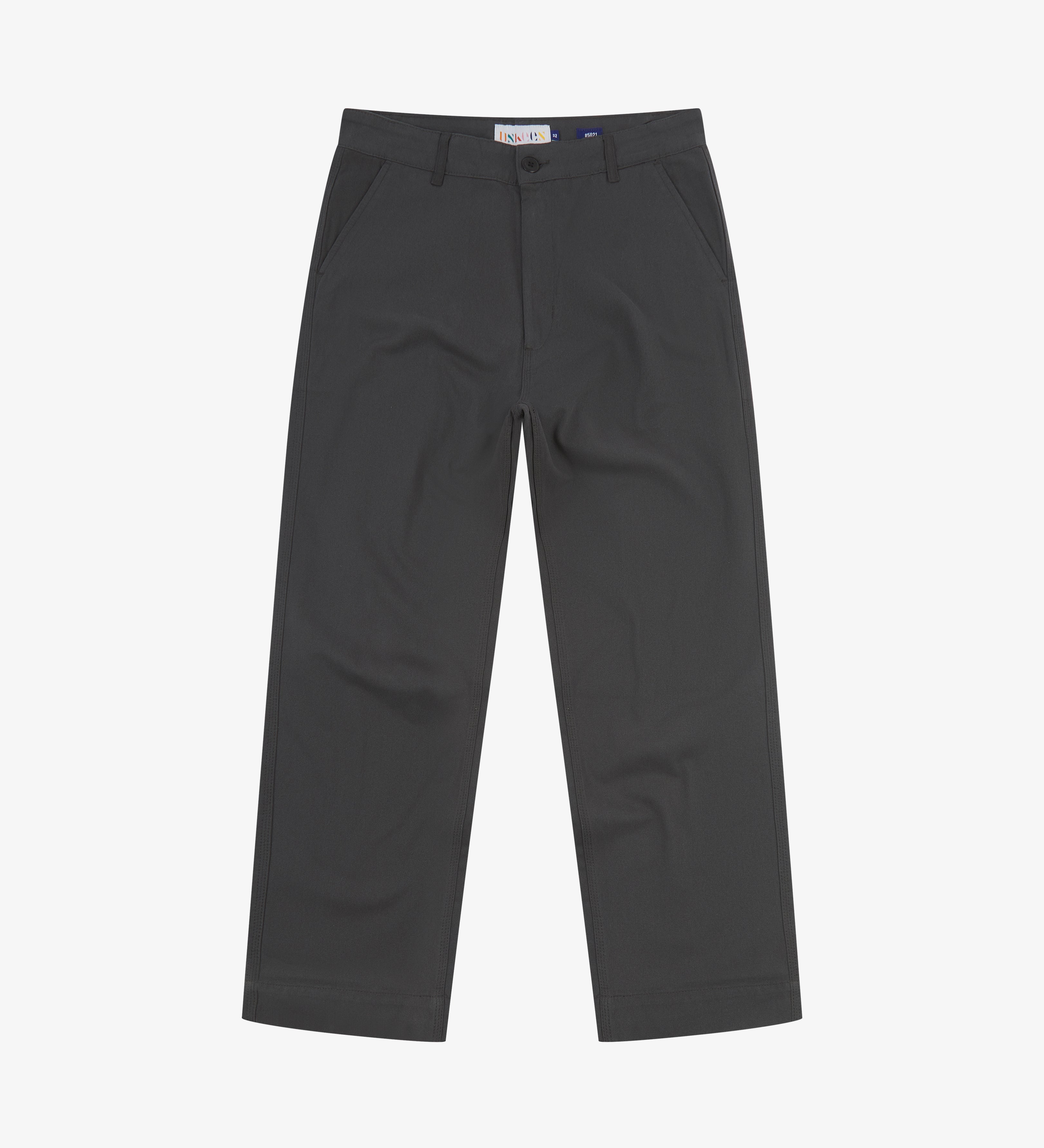 Uskees dark gray pants for men on a white background