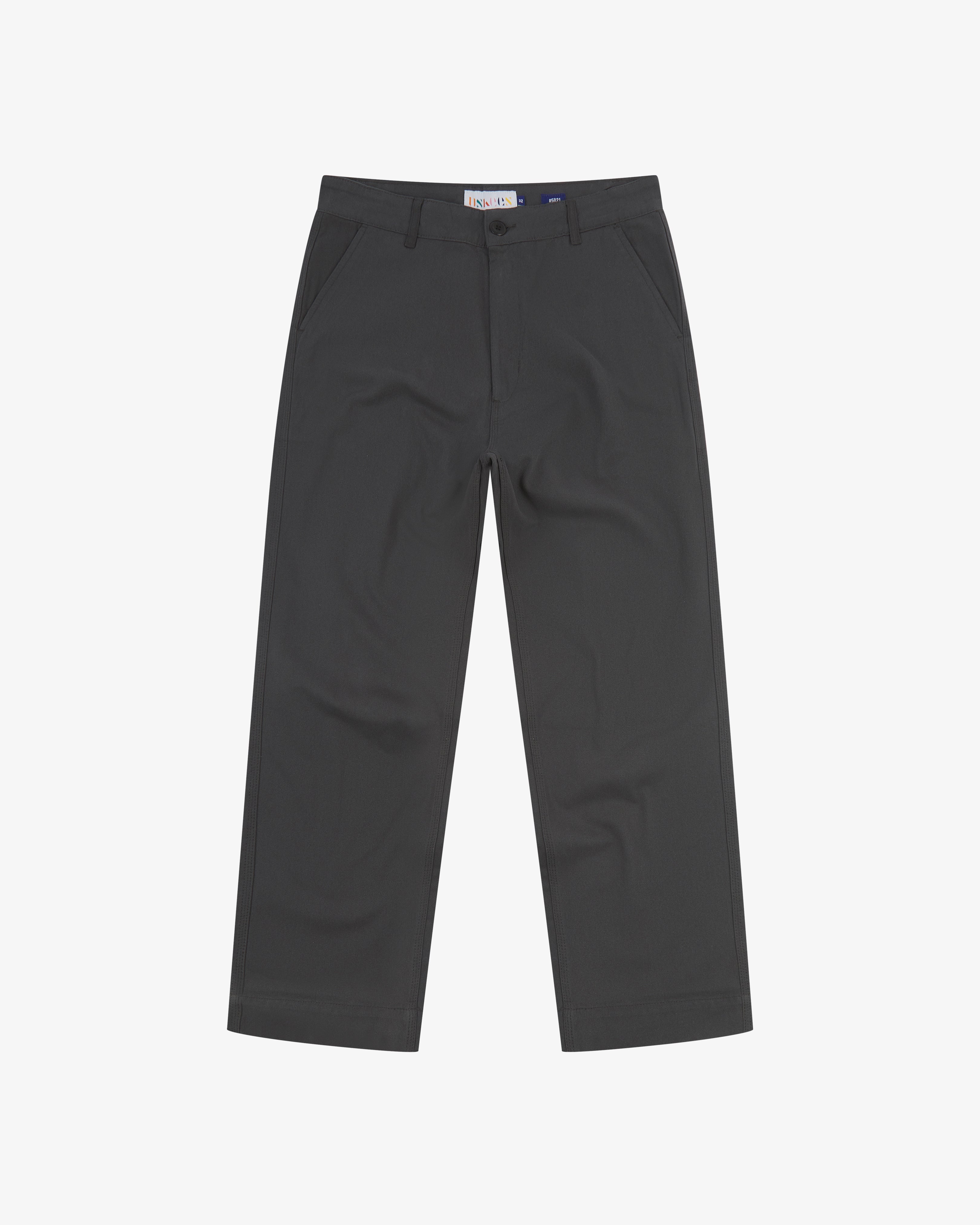 Uskees dark gray pants for men on a white background