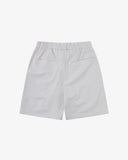 Back view flat shot of Uskees shorts for men showing the back pockets, on a white background.