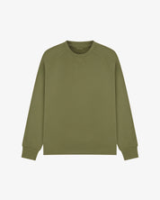 Uskees Herb Green sweatshirt for men on a white background