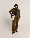 5021 Linen painter pants - loam