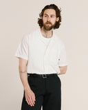 6004 Cuban linen shirt - ecru