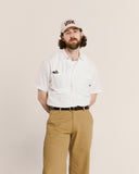6007 Tasker linen shirt - ecru